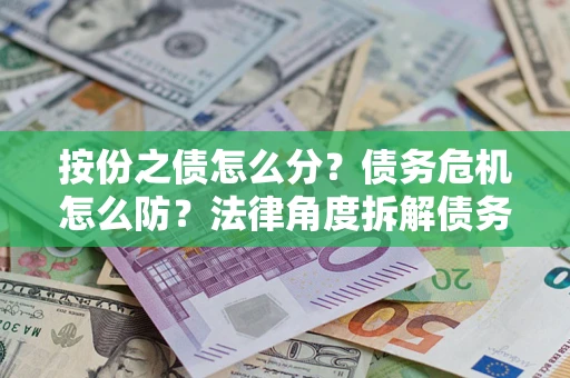 北京按份之债怎么分？债务危机怎么防？法律角度拆解债务分配与风险自保指南
