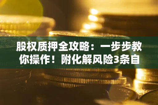 北京股权质押全攻略：一步步教你操作！附化解风险3条自救法则