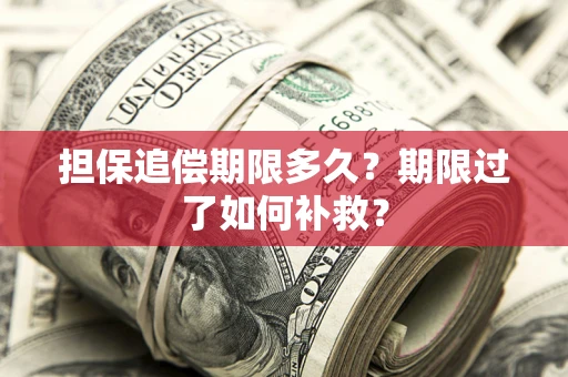 北京担保追偿期限多久？期限过了如何补救？
