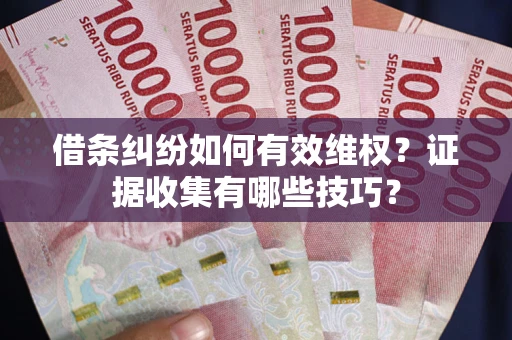 北京借条纠纷如何有效维权？证据收集有哪些技巧？
