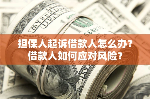 北京担保人起诉借款人怎么办？借款人如何应对风险？